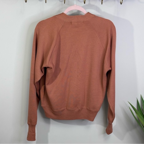 Vintage Rust Cardigan Sweater - Picture 3 of 9